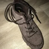 Okrągłe dwukolorowe sznurowadła do butów LACE LAB Black Brown boot laces, personalizacja obuwia, custom, malowanie adidasów, timberland, trzewiki, boots