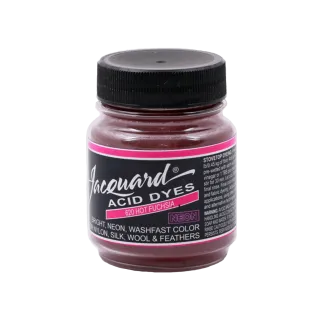 JACQUARD Acid Dye 0.5oz #620 HOT FUCHSIA / FUKSJOWY barwnik kwasowy do wełny, jedwabiu i piór