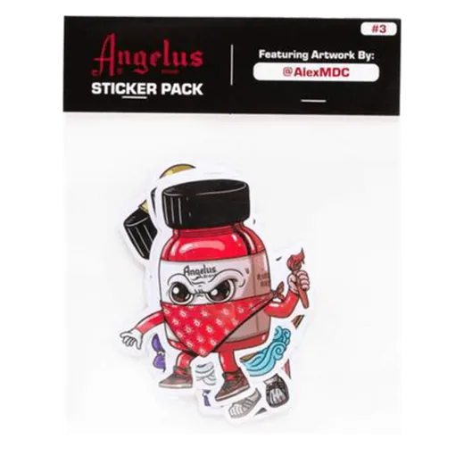 ANGELUS Stickers by Alex MDC#3 kpl / 7szt