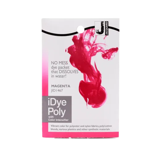 JACQUARD iDye Poly 0.49oz #1467 MAGENTA / MAGENTA barwnik do poliestru, nylonu, tkanin syntetycznych i tworzyw sztucznych