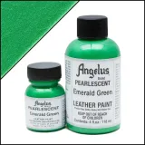 Emerald Green perłowa farba do butów i odzieży. Custom, personalizacja Emerald Green Pearlscent Angelus.