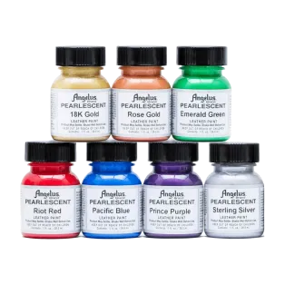 ANGELUS Acrylic Leather Paint Pearlescent 1oz