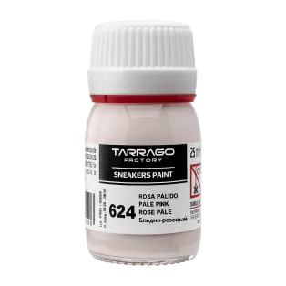 TARRAGO SNEAKERS Paint Pastel Colors 25ml #624 PALE PINK / Jasnoróżowa pastelowa farba akrylowa do malowania obuwia i odzieży