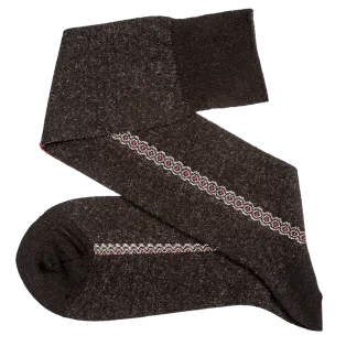 VICCEL / CELCHUK Knee Socks Merino Wool Black - Luksusowe podkolanówki