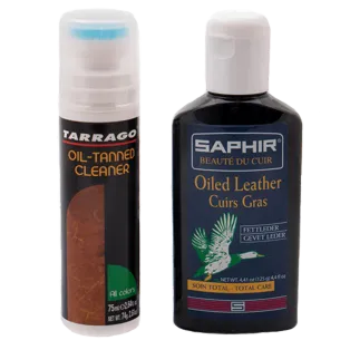 TARRAGO & SAPHIR Set 16 Oiled Leather / Zestaw do czyszczenia i pielęgnacji skór naoliwionych