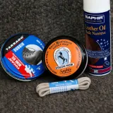 Zestaw do impregnacji tłuszczowej butów trekkingowego. Zestaw do impregnacji timberlandów