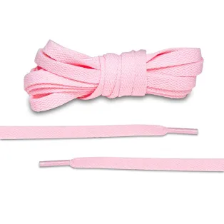 LACE LAB JORDAN 1 Laces 8mm Pink / Różowe płaskie sznurowadła do butów
