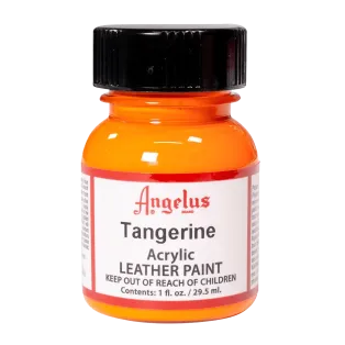 ANGELUS Acrylic Leather Paint Standard 1oz #265 TANGERINE / MANDARYNKOWA farba akrylowa do malowania Sneakersów i Jeansu