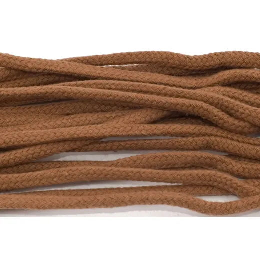 Okrągłe brązowe grube sznurowadła  do butów tarrago laces havy cord 5.5mm
