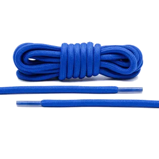 LACE LAB Rope Laces 5mm Blue / Niebieskie okrągłe sznurówki do butów