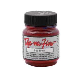 JACQUARD Dye-Na-Flow Paint 2.25oz #825 BRICK / CEGLASTA płynna farba akrylowa do tkanin