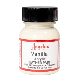 ANGELUS Acrylic Leather Paint Standard 1oz #160 VANILLA / WANILIOWA farba akrylowa do malowania Sneakersów i Jeansu