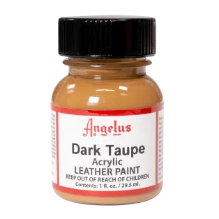 ANGELUS Acrylic Leather Paint Standard 1oz #168 DARK TAUPE /  CIEMNOBEŻOWA farba akrylowa do malowania Sneakersów i Jeansu