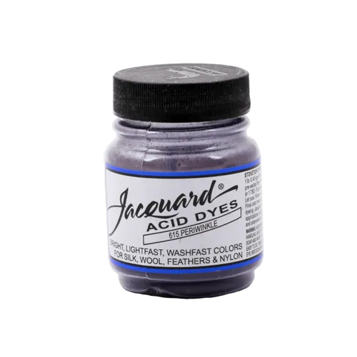 JACQUARD Acid Dye 0.5oz #615 PERIWINKLE / BARWINEK barwnik kwasowy do wełny, jedwabiu i piór