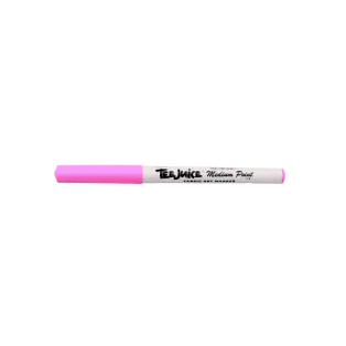 JACQUARD Tee Juice Fabric Art Marker Medium Point 1.2mm PINK / Różowy pisak do jeansu, tkanin, skór, drewna, gliny, papieru