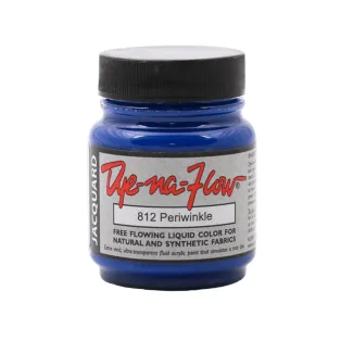 JACQUARD Dye-Na-Flow Paint 2.25oz #812 PERIWINKLE / BARWINEK płynna farba akrylowa do tkanin