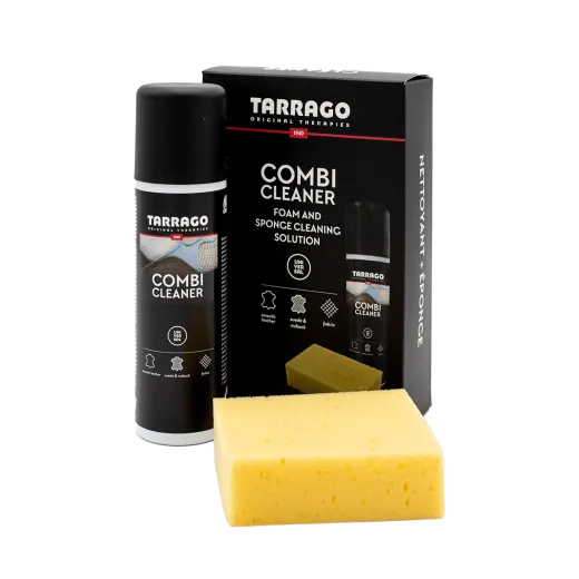 TARRAGO Combi Cleaner Kit 200ml / Zestaw do głębokiego czyszczenia skór, tkanin i gumy