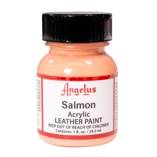 ANGELUS Acrylic Leather Paint Standard 1oz #267 SALMON / ŁOSOSIOWA farba akrylowa do malowania Sneakersów i Jeansu