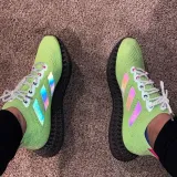 Grafitowe odblaskowe okrągłe sznurowadła do butów LACE LAB 3M Reflective Inverse laces, personalizacja obuwia, custom, customizacja adidasów