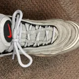 Jasnoszare okrągłe sznurowadła, idealne do nike jordan 11