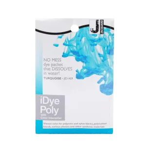 JACQUARD iDye Poly 0.49oz #1459 TURQUOISE / TURKUSOWY barwnik do poliestru, nylonu, tkanin syntetycznych i tworzyw sztucznych