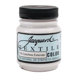JACQUARD Textile Colorless Extender 2.25oz / Medium i Finisher do farb akrylowych 2w1