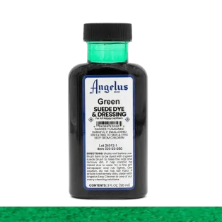 ANGELUS Suede Dye & Dressing 3oz #050 GREEN / ZIELONY barwnik do zamszu i nubuku