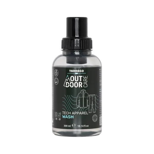 Tech Apparel Wash bezpieczny preparat do pielęgnacji technicznej odzieży outdoorowej oraz specjalistycznego sprzętu sportowego.