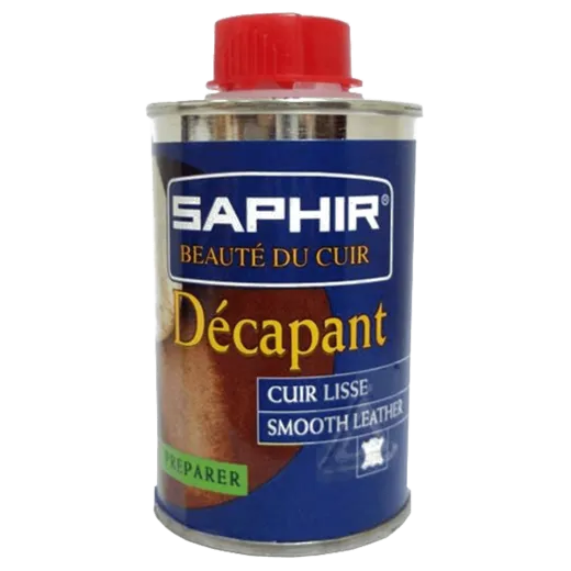Zmywacz wykończenia skóry (rozpuszczalnik farby) Decapant - SAPHIR