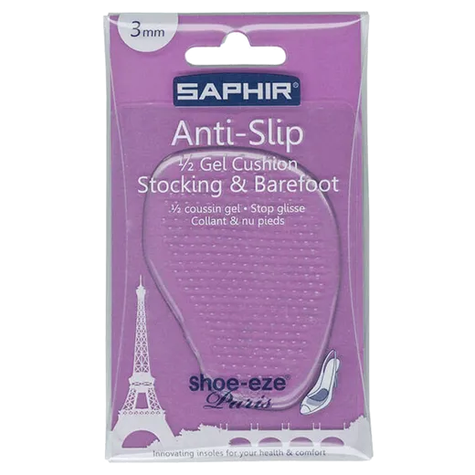 SAPHIR BDC Anti Slip 1/2 Gel Cushion 3mm / Żelowe półwkładki do obuwia