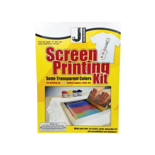 JACQUARD Screen PRINTING Transparent Colors Kit / Zestaw do sitodruku na jasne tkaniny