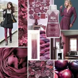 Śliwkowojagodowy barwnik w płynie do tkanin syntetycznych