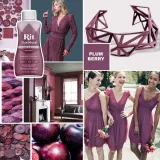 Śliwkowo jagodowy pigment do personalizacji butów, jeansowych katan, plecaków, czapek, t-shirtów i innych akcesoriów. 