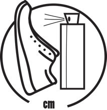 Aplikuj z odległości 15cm na czystą i suchą powierzchnie 